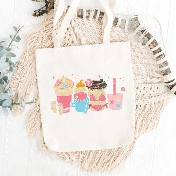 Beach Life Tote Bag - Picture 2 of 3
